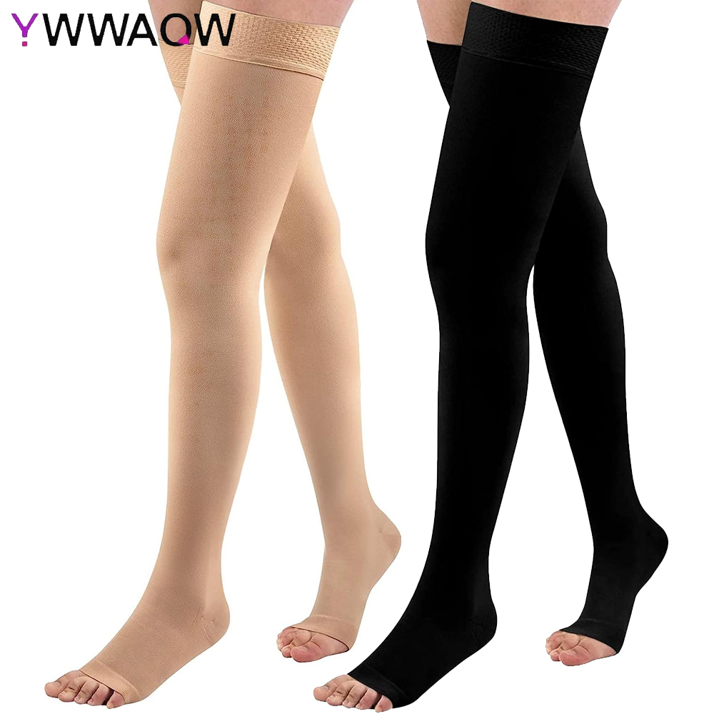 Compression Sock Medical - 1Pair Thigh High 20-32 MMHg Compression