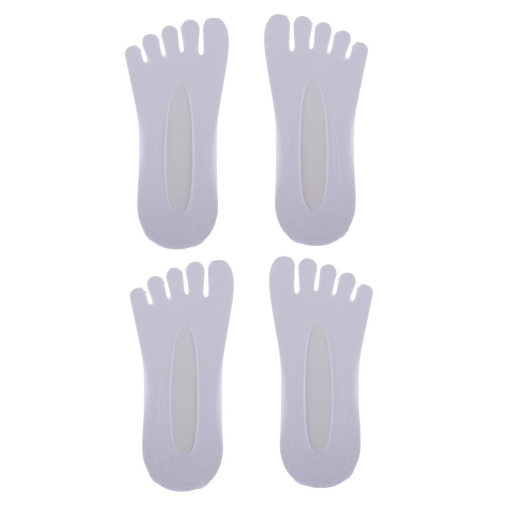 Invisibility Sock Loafer - Women Five Toe Sock Anti Slip