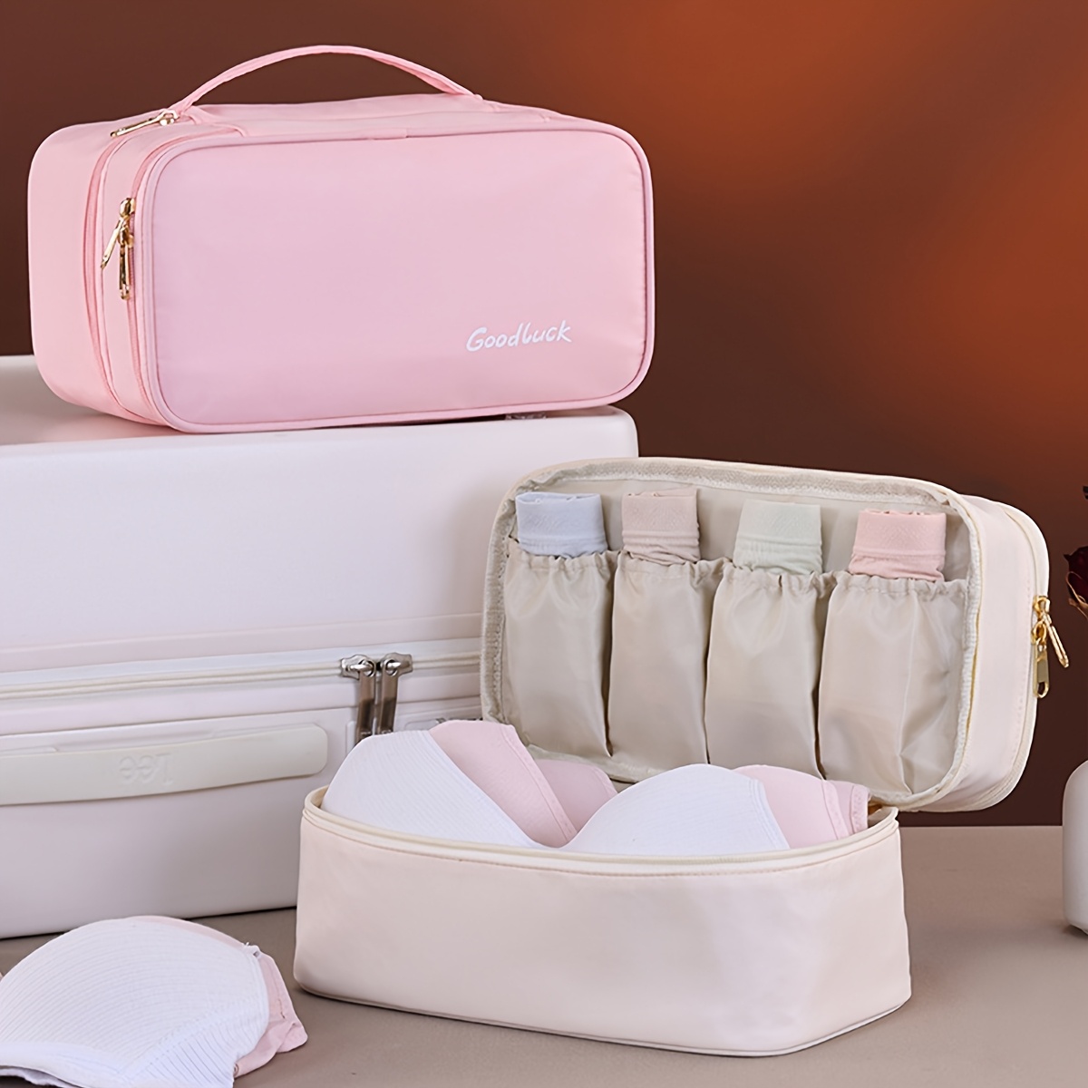 PU Three-layer Underwear Stora - Sock Organizer Tray ulasan dan harga