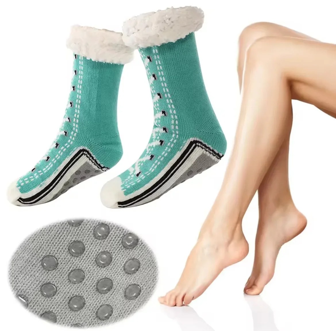 SSUNTAK Women Super Thick Flee - Thermal Sock Winter ulasan dan harga