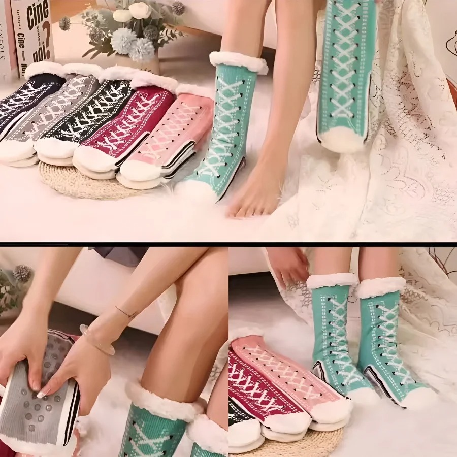 SSUNTAK Women Super Thick Flee - Thermal Sock Winter ulasan dan harga