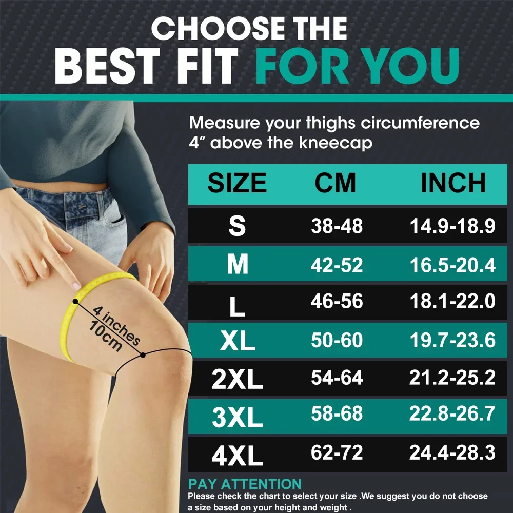 1Pair Thigh High 20-32 MMHg Co - Compression Sock Medical ulasan dan harga