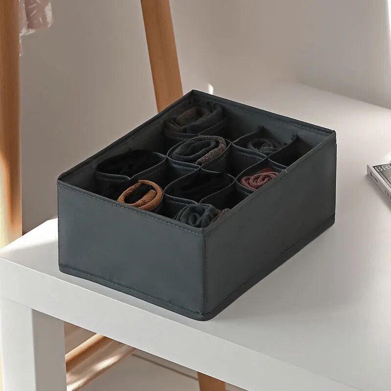 1pc Fabric Underwear Storage B - Sock Organizer Tray ulasan dan harga