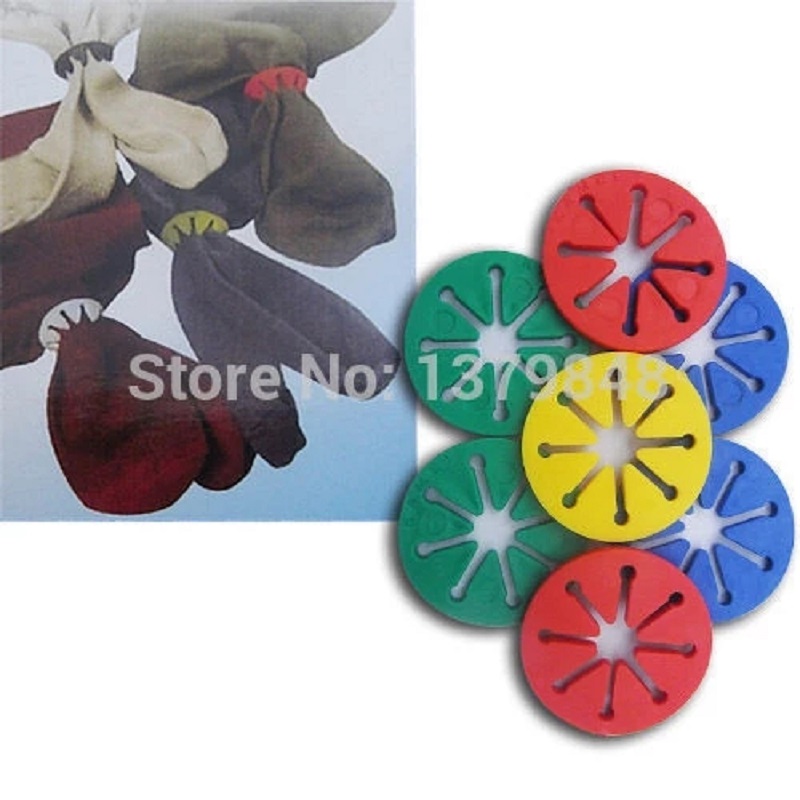 60Pcs/Lot Sock Holder Rings Pa - Sock Organizer Tray ulasan dan harga